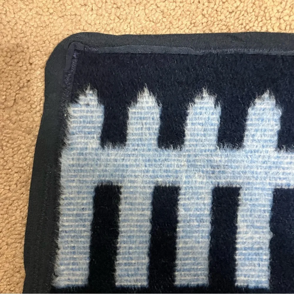 VTG 1986 Vuteks for‎ Crown Crafts Farm Animal Blanket Heavy Fleece 55x70